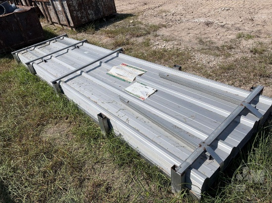 Unused Qty Of (150) 13 Ft Long Galvalume Corrugated Steel Panels