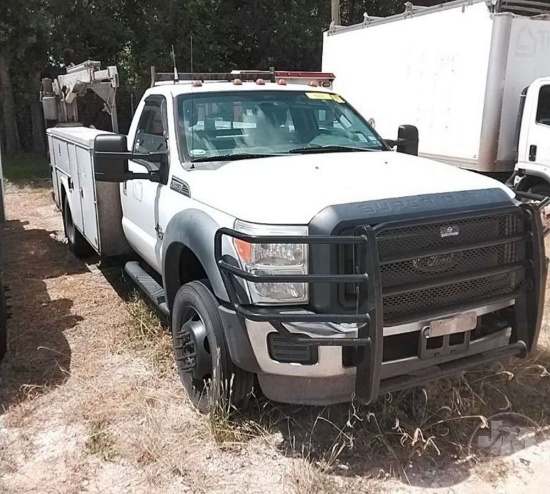 2014 Ford F-550 Xl Mechanics Truck Vin: 1fduf5gt1eea87152