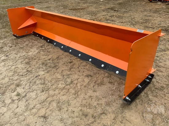 UNUSED KC 12 FT SNOW PUSHER