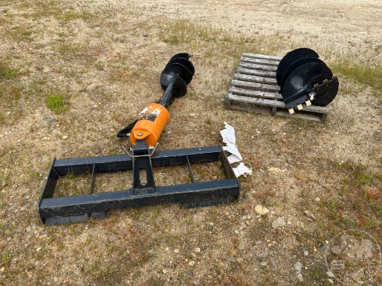 UNUSED 2025 WOLVERINE ABD-13-1218R HYDRAULIC AUGER SN: ZW-02066