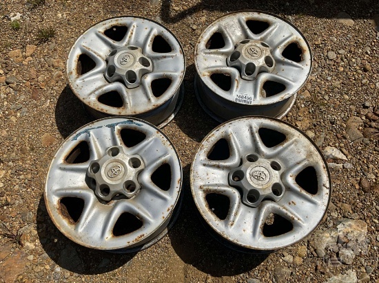 QTY OF (4) OEM 2007-2021 TOYOTA 18”...... RIMS, 5 LUG