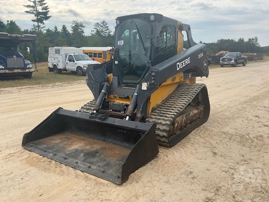 2019 John Deere 333g Multi Terrain Loader Sn: 347254