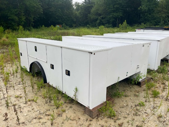 UNUSED 2024 NORSTAR UB1369084WHT UTILITY TRUCK BED SN: 50HSB1117R1116169
