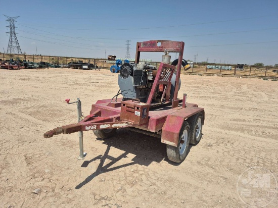 2012 GORMAN RUPP T-4 SELF PRIMING CENTRIFUGAL TRAILER MOUNTED PUMP