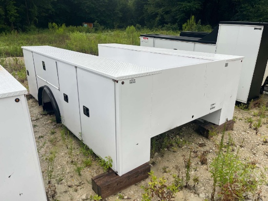UNUSED 2024 NORSTAR UB1369084WHT UTILITY TRUCK BED SN: 50HSB1117R1115281