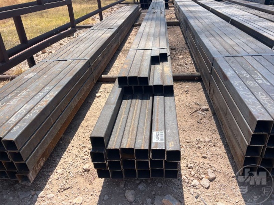 29 PCS @ 20.5 FT HOT ROLLED 14GA 2.5 IN. X 2.5 IN. SQUARE TUBING