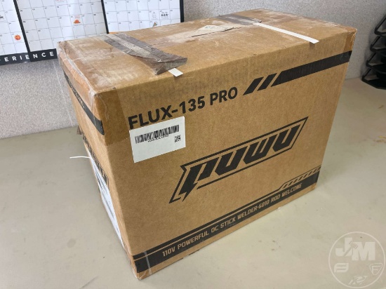 UNUSED PUWU FLUX-135 PRO 135 AMP PORTABLE WELDER SN: LUX135PRO02504138