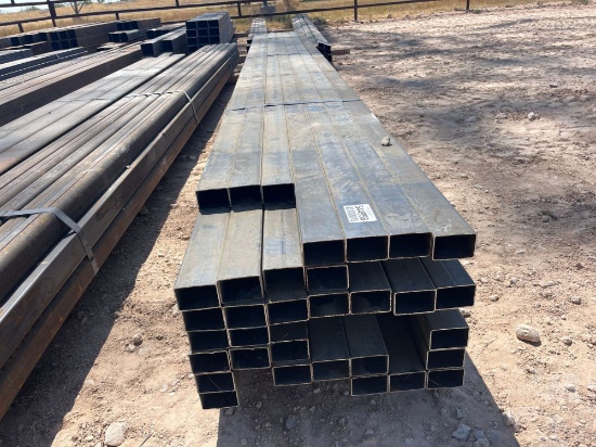 49 PCS @ 15.5 FT HOT ROLLED 14GA 2 IN. X 3 IN. RECTANGULAR TUBING