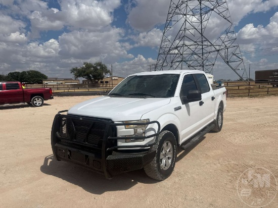 2017 Ford F-150 Xl Crew Cab 4x4 Pickup Vin: 1ftew1ef9hkc93145