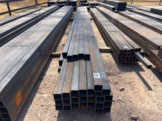 30 PCS @ 30 FT HOT ROLLED 14GA 2.5 IN. X 2.5 IN. SQUARE TUBING