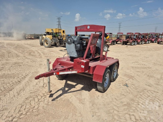 2011 GORMAN RUPP T-4 SELF PRIMING CENTRIFUGAL TRAILER MOUNTED PUMP