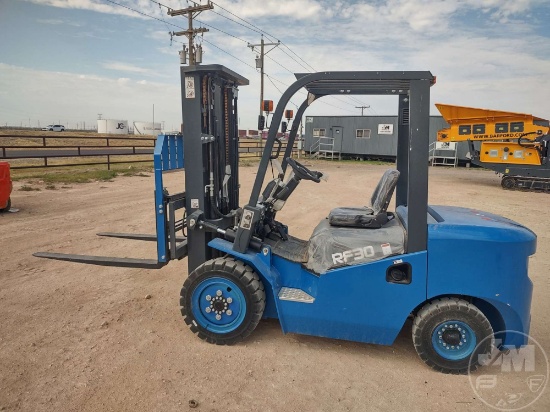 2025 RIPPA RF30 CUSHION TIRE FORKLIFT SN: LPR20251021005