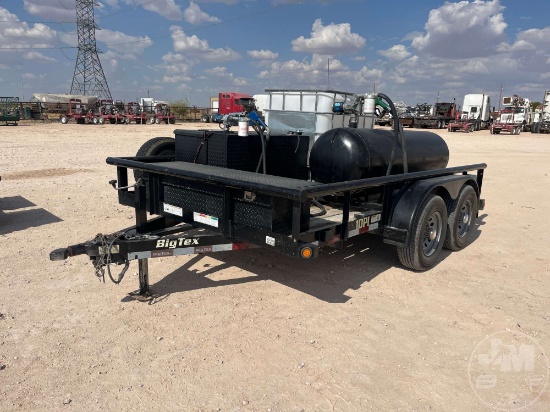 2017 BIG TEX FUEL TRAILER 8'X12' VIN: 16VPX1224H2018911