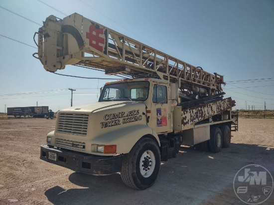 2001 International 2674 6x4 T/A Ingersoll Rand T3w Water Well Drilling Rig - Vin: 1htglaxt21h405133