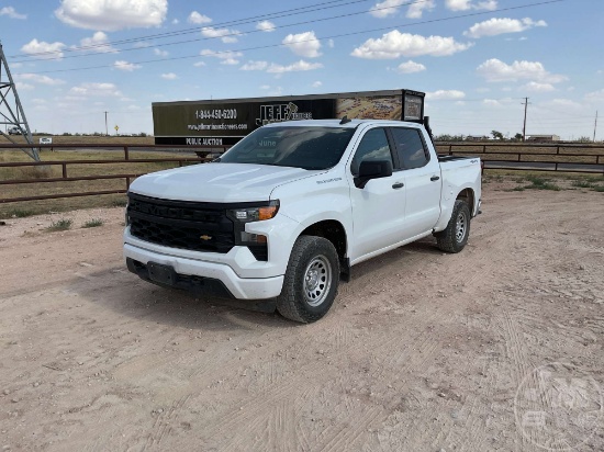 2022 CHEVROLET SILVERADO 1500 CREW CAB 4X4 PICKUP VIN: 1GCPDBEKXNZ572043