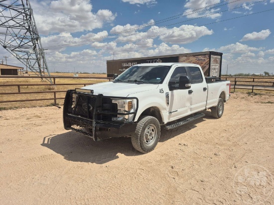 2019 FORD F-250 XL CREW CAB 4X4 PICKUP VIN: 1FT7W2BT2KEC78288