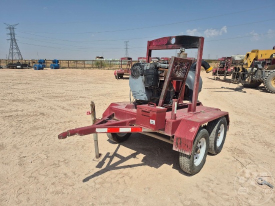 2011 GORMAN RUPP T-4 SELF PRIMING CENTRIFUGAL TRAILER MOUNTED PUMP