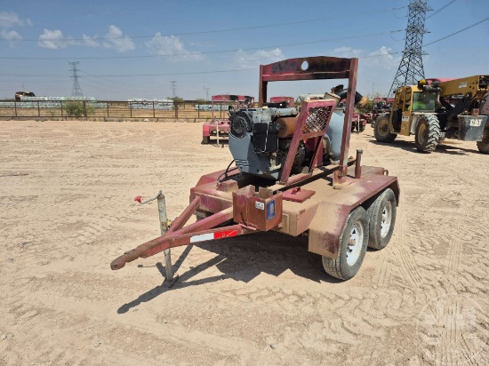 2012 GORMAN RUPP T-4 SELF PRIMING CENTRIFUGAL TRAILER MOUNTED PUMP