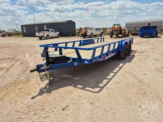 2024 TRES ESTRELLAS LB7020MNG8B 8'X20' UTILITY TRAILER VIN: 3GHAM2029RA000042