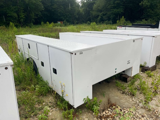 UNUSED 2024 NORSTAR UB1369084WHT UTILITY TRUCK BED SN: 50HSB1111R1116362