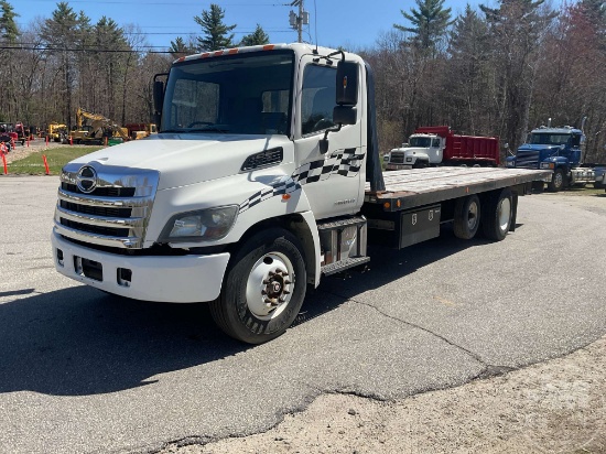 2015 HINO 338 TANDEM AXLE ROLLBACK TRUCK VIN: 5PVN8JT6F4S53579