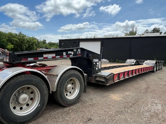 2023 Load King 554ss Quad/A Hydraulic Rgn Lowboy Trailer Vin: 5lkl58454p1033897