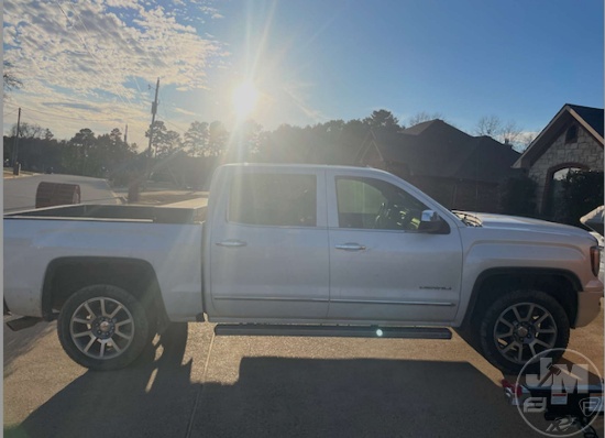 2017 Gmc Sierra Crew Cab 4x4 Pickup Vin: 3gtu2pec6hg264032