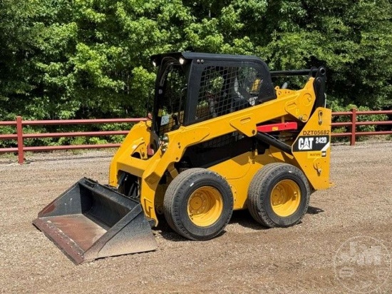 2020 Caterpillar 242d Skid Steer Loader Sn: Dztd5682