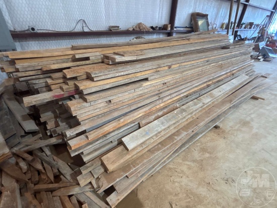 Various Size Wood Board Previously Used For Concrete Forms