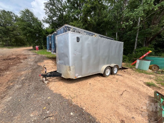 2018 Carry On 7x16cgrbn T/A Enclosed Trailer Vin: 4ymbc1823jt022344