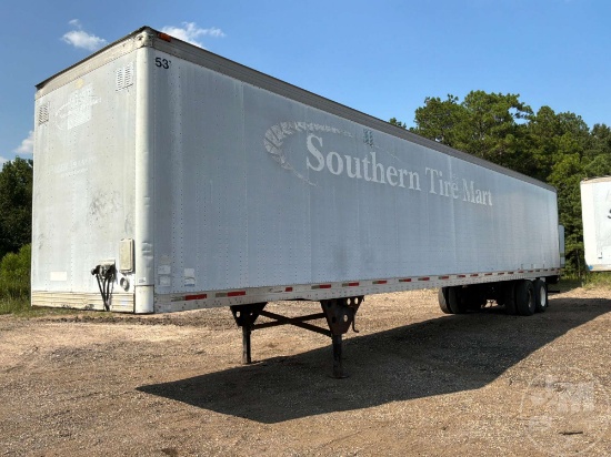 2003 UTILITY TRAILER MANUFACTURER 53'X102" VAN TRAILER VIN: 1UYVS25343P149104