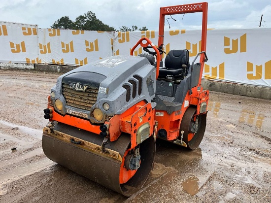 2013 HAMM HD 12 W TANDEM VIBRATORY ROLLER SN: H2003655