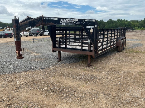 2007 DIAMOND C TRAILER MFG. 20' FLATBED TRAILER VIN: 46UFU202471107768