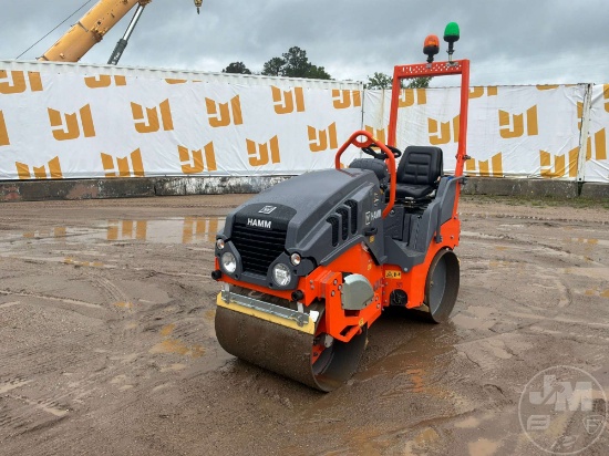 2025 HAMM HD8VV TANDEM VIBRATORY ROLLER SN: WGH0H263LHAA03657