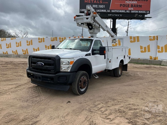 ALTEC AT235 2016 FORD F-450XL SD ARTICULATING & TELESCOPIC BUCKET TRUCK VIN: 1FDUF4GYXGEA66163