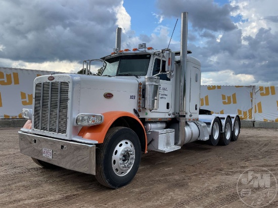 2008 Peterbilt 388 Tri Axle Truck Tractor Vin: 1xpwdbex08n751211