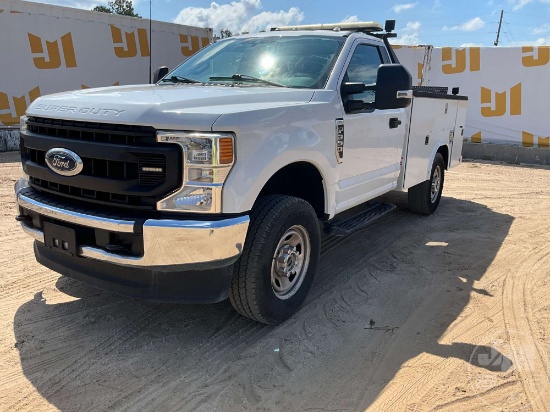 2022 FORD F-350 XL SD S/A UTILITY TRUCK VIN: 1FDRF3F63NEC69621