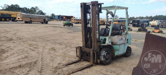 MITSUBISHI EG20 CUSHION TIRE FORKLIFT SN: AFJ78-02986