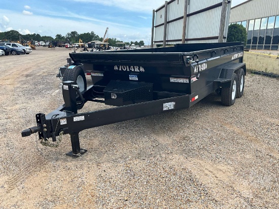 UNUSED 2026 WEST VALLEY MANUFACTURING 7014R DUMP TRAILER 7'X16' VIN: 3W1W1GA23TC000202