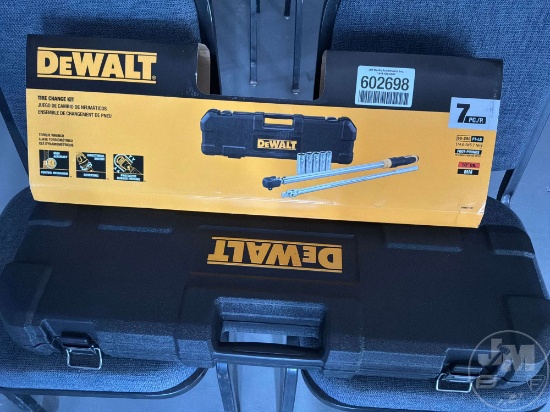 UNUSED DEWALT 7PC SOCKET SET