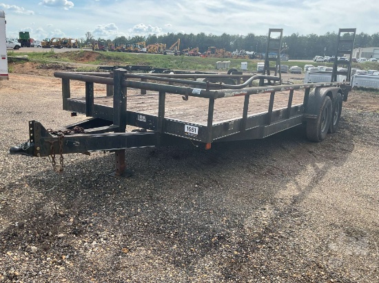 2007 STAGECOACH TRAILERS 6'6"X20' UTILITY TRAILER VIN: 5NYBU202X7NSC0245