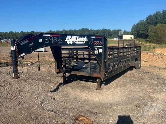 2007 DIAMOND C TRAILER MFG. 26' FLATBED TRAILER VIN: 46UFU202171107792