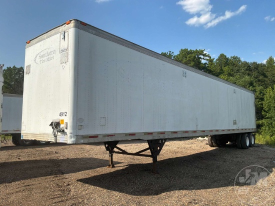 2004 UTILITY TRAILER MANUFACTURER 53'X102" VAN TRAILER VIN: 1UYVS25324P149412