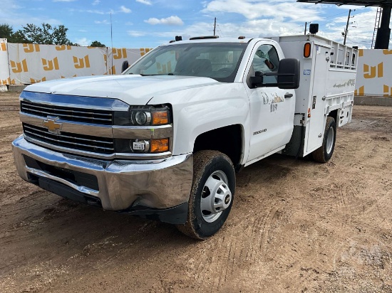 2018 CHEVROLET SILVERADO S/A UTILITY TRUCK VIN: 1GB3CYCG6JZ257175