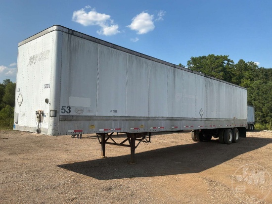 2005 WABASH 53'X102" VAN TRAILER VIN: 1JJV532W75L921879