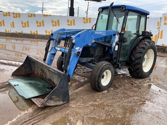 NEW HOLLAND TN70D TRACTOR W/LOADER SN: 1254455