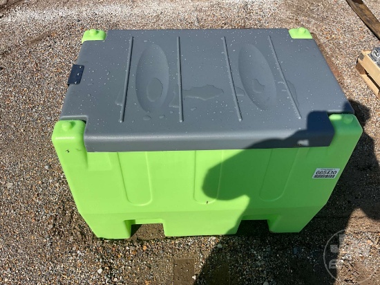 Unused Poly Fuel Tank W/Pump & Nozzle