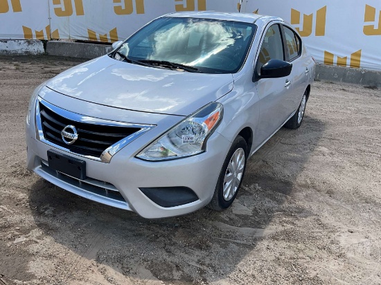 2019 Nissan Versa Sv Vin: 3n1cn7ap9kl866372