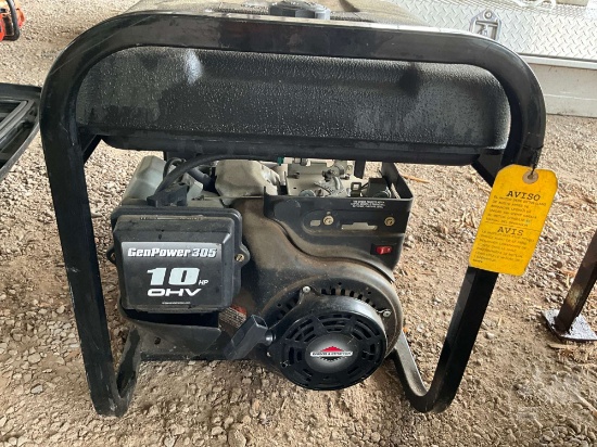 Coleman Pm0545003 5000 Watts Portable Generator Sn: 96270960