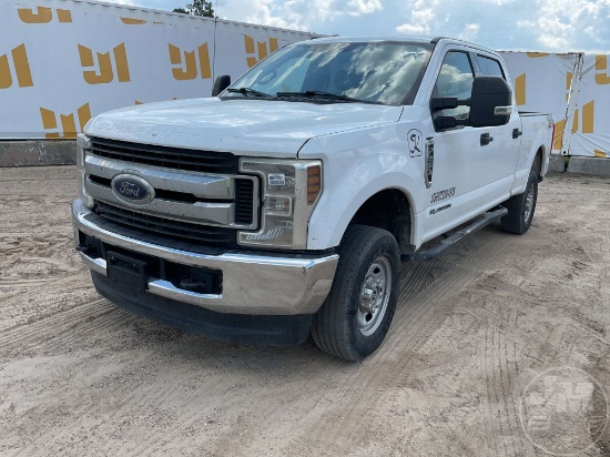 2018 FORD F-250 XLT XLT CREW CAB 4X4 PICKUP VIN: 1FT7W2BT1JEB84109